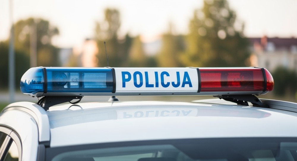 Policjanci z Jastrzębia-Zdroju ratują psa przywiązanego do drzewa