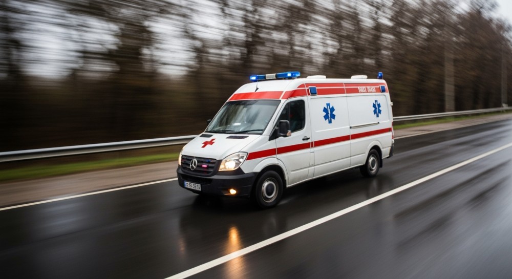 Mężczyzna znaleziony w śniegu przy cmentarzu. Dzielnicowi szybko udzielili mu pomocy